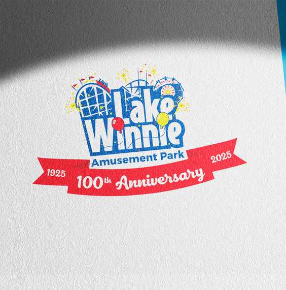 Lake Winnepesaukah 100th Anniversary Logo and Brochure