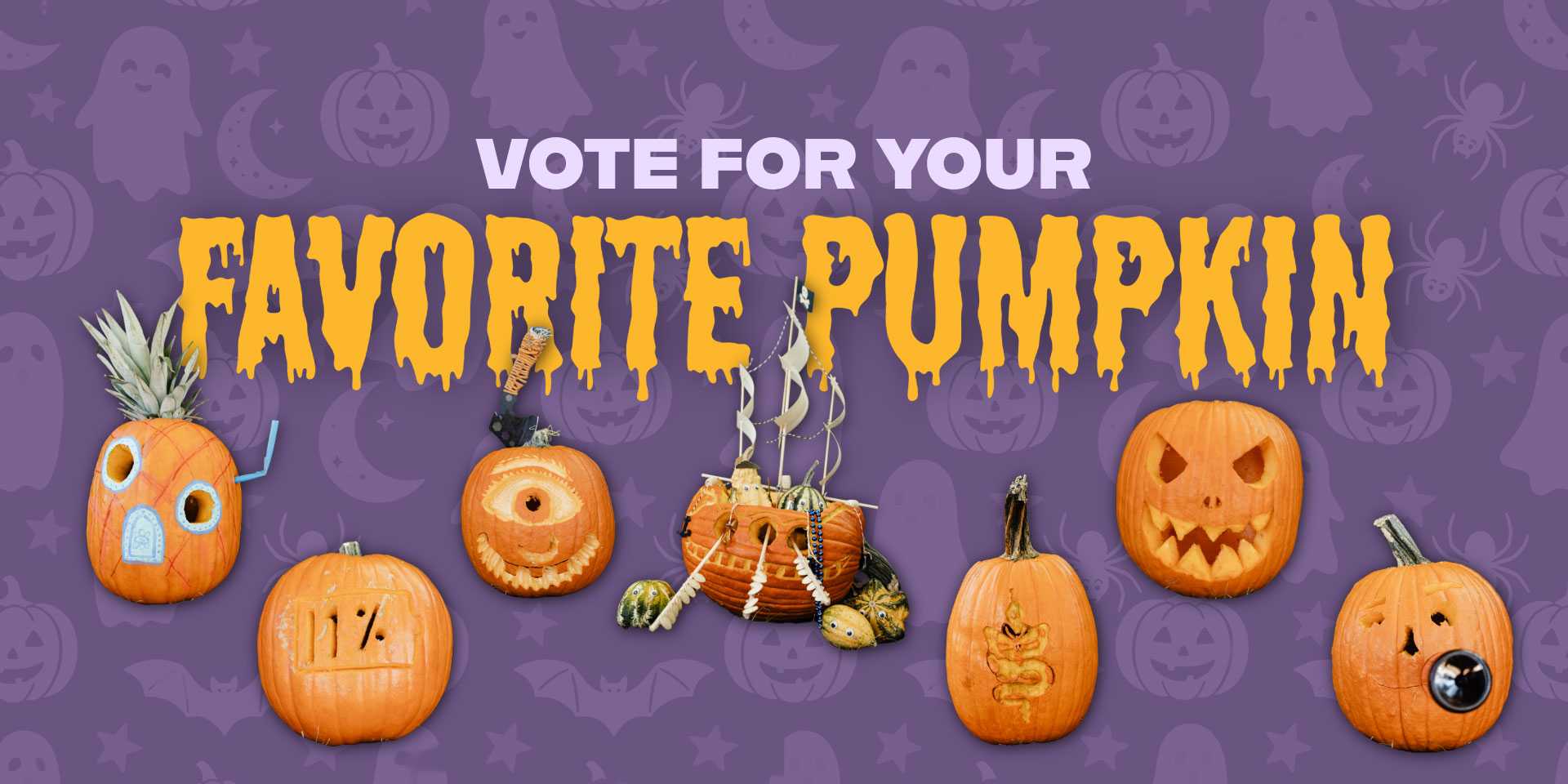Vote For Your Favorite Pumpkin